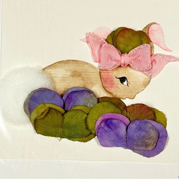 Artist Handmade Greeting Cards Signed LOT of 7 Vintage Y2k 3-D Kitsch Unique NEW - Picture 4 of 16